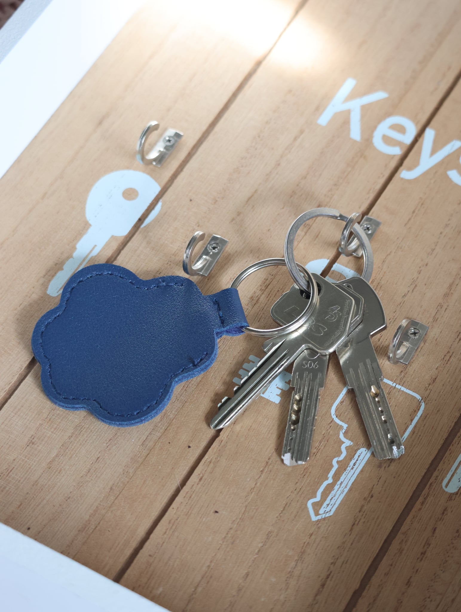 Porte clé " Pattes Marine "