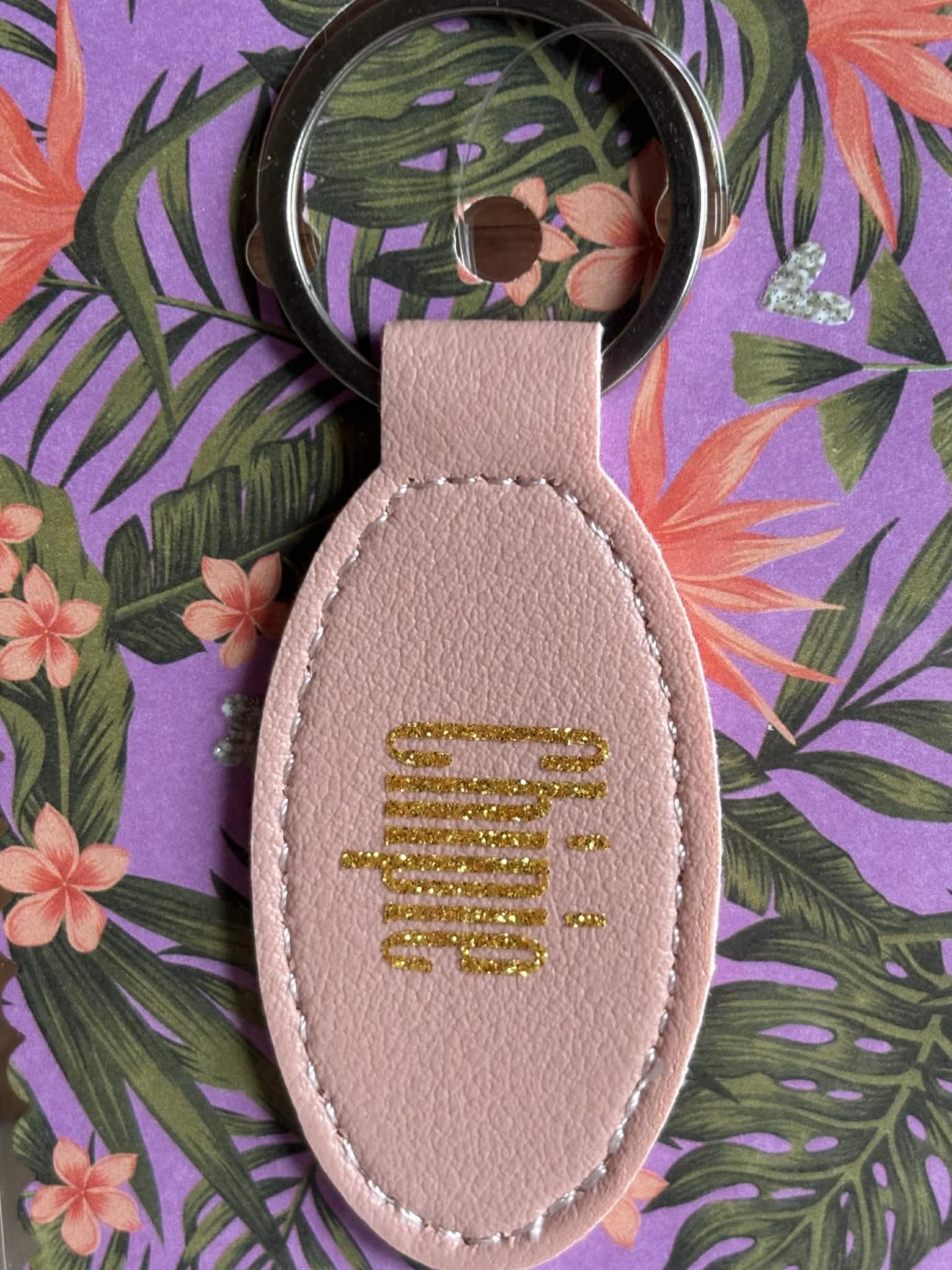 Porte clé message "Chipie"