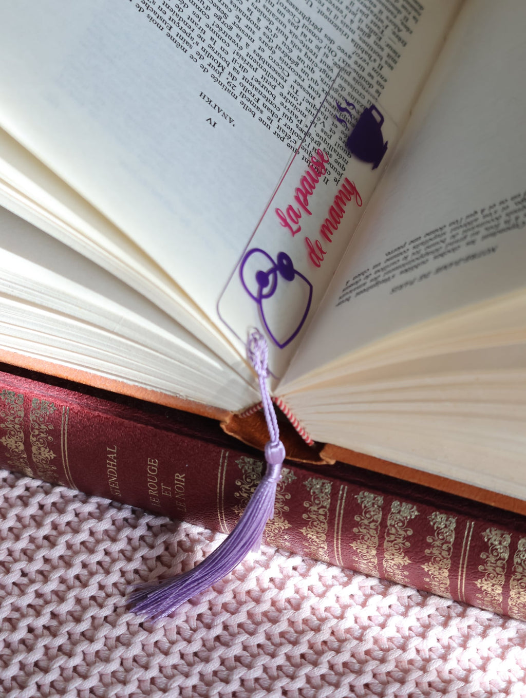 Marque page " La pause de mamy "