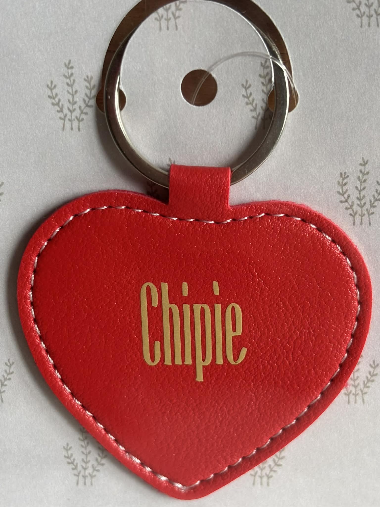 Porte clé message "Chipie"
