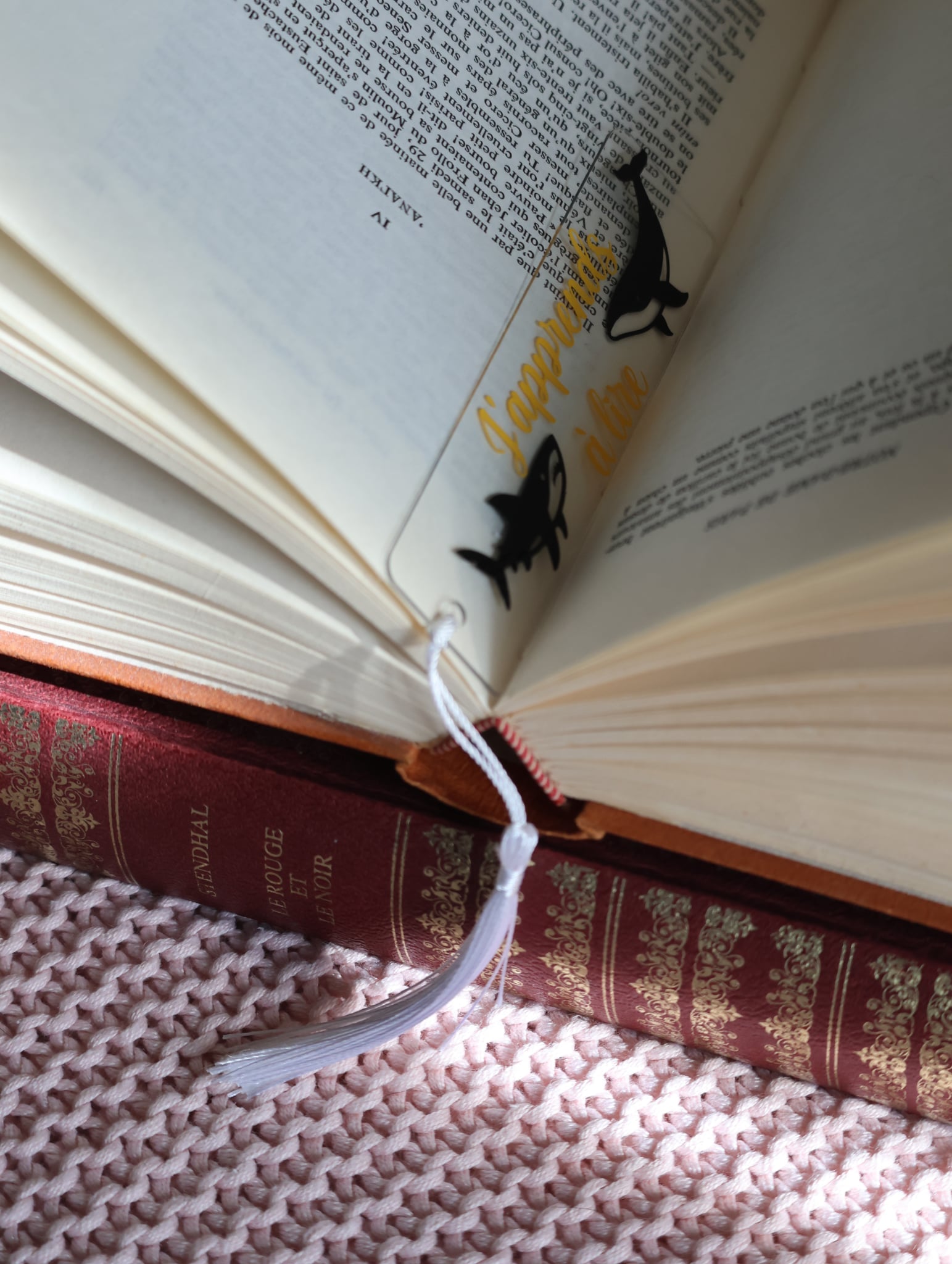 Marque page " J’apprends à lire " (garçon)